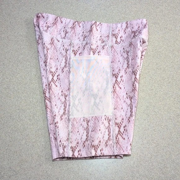 NWT Earth Republic Anais High Waisted Pink Snake Print Women's Shorts Size XL - Picture 7 of 10